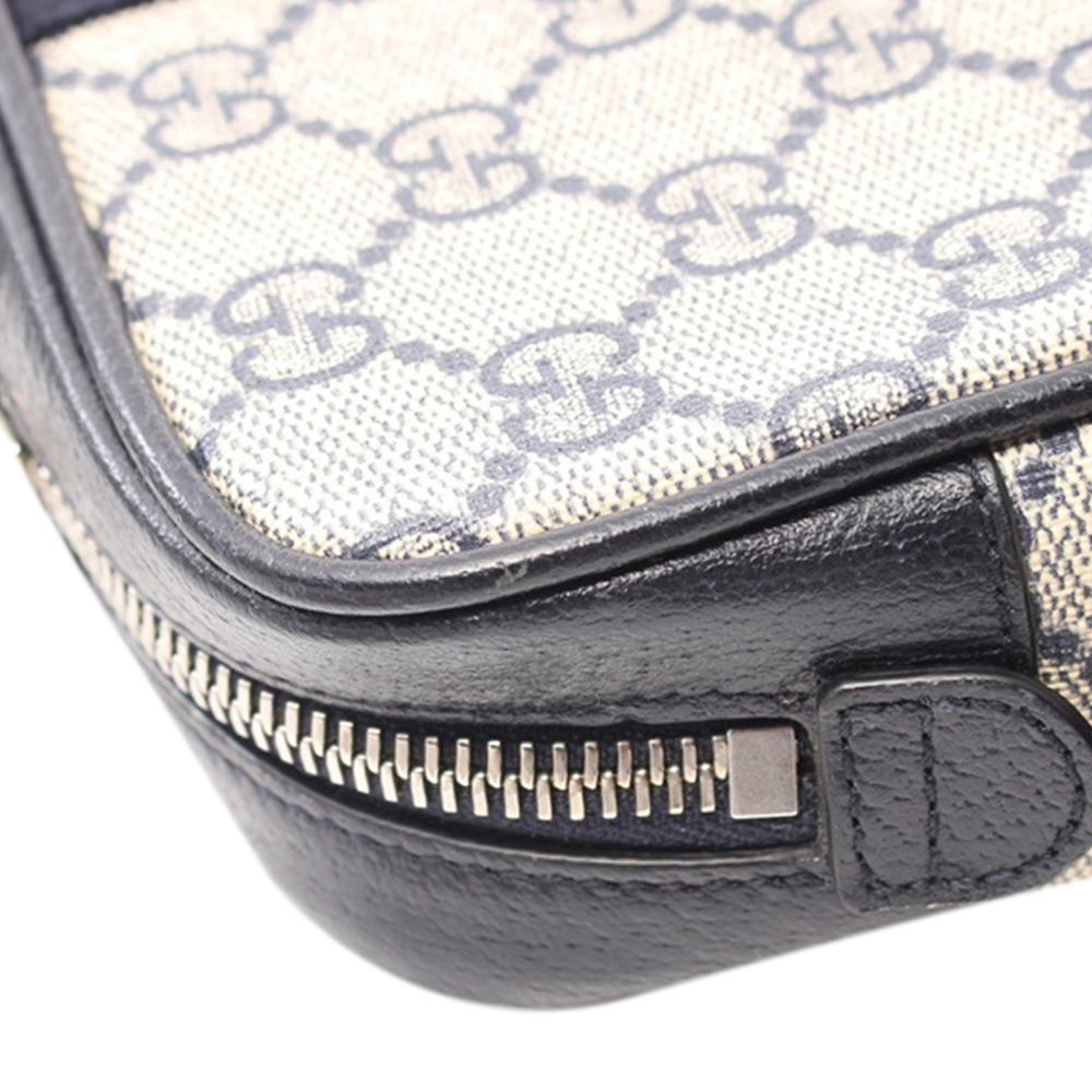 Pre-Loved Gucci Mini GG Supreme Ophidia Crossbody Bag - Picture 6 of 8